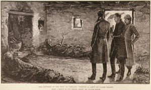The Distress in the West of Ireland: Visiting a Cabin on Clare Island by English School